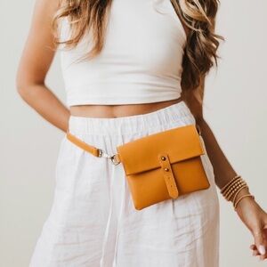 Brown Belt/Crossbody Bag